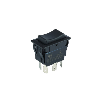 Rocker Switch Maintained DPDT On-Off-On