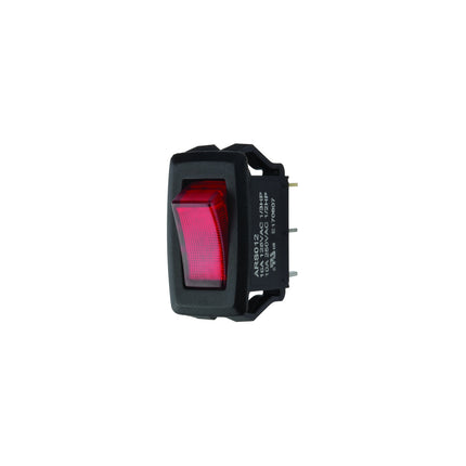 Lighted Rocker Maintained SPST On-Off