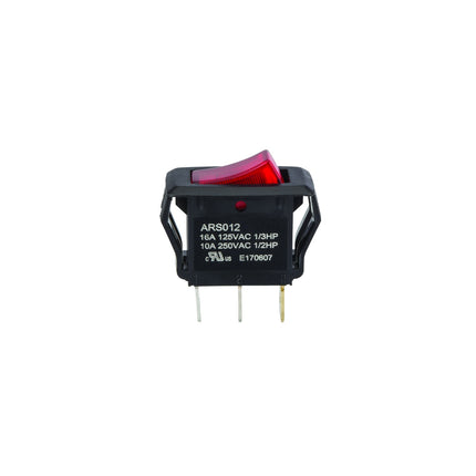 Lighted Rocker Maintained SPST On-Off