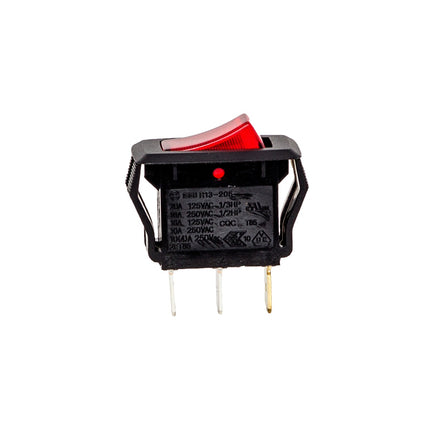Lighted Rocker Maintained SPST On-Off