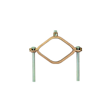Bronze Ground Clamp for Water Pipe, 2-1/2″ to 4″ Pipe