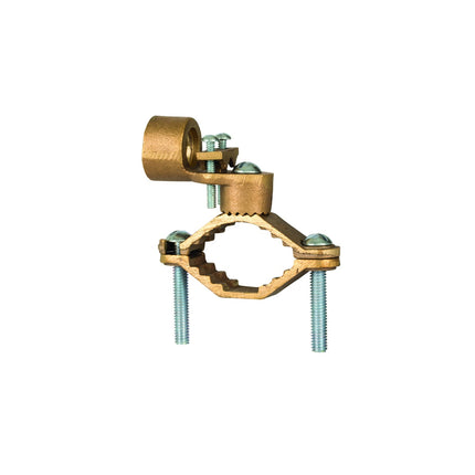 Bronze Ground Clamp for Rigid Conduit 1-1/4″ to 2″ Pipe, 3/4″ Hub