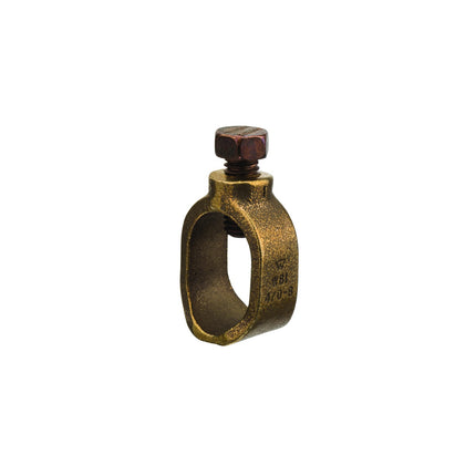 Heavy Duty Silicon Bronze Grounding Rod Clamp, 1″, for Burial