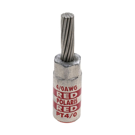 Aluminum Pin Terminal Cu Pin 4/0 AWG