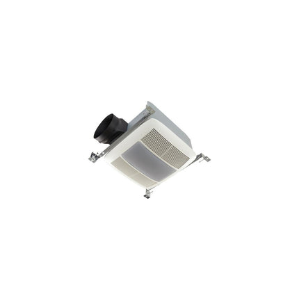 Very Quiet 110 CFM Ventilation Fan/Light, with White grille, ENERGY STAR Certified