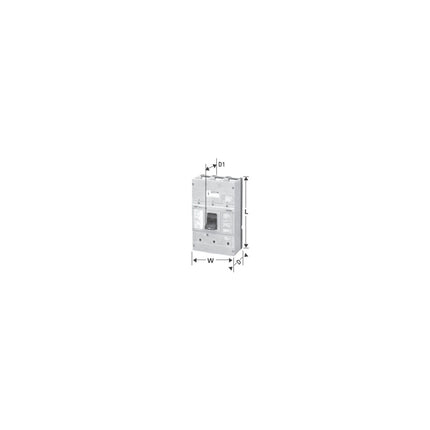 SIEMENS HLXD63B600L BRKR HLD6 3P 600V 600A FX LUG