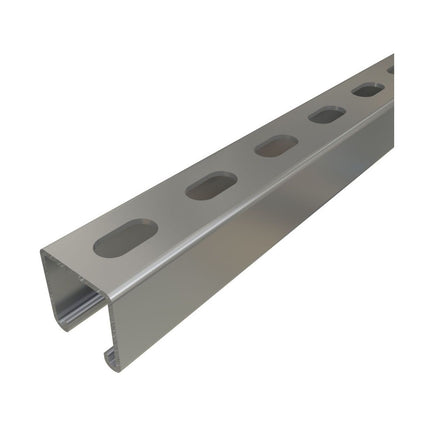 ALLIED TUBE AND CONDUIT PS-200-EH-10-PG PS 200 EH 1 5/8 IN. X 1 5/8 IN. X 12 GA. CHANNEL WITH 1 1/8 IN. X 9/16 IN. ELONGATED HOLES ON 2 IN. CENTERS