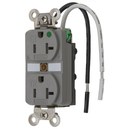Straight Blade Duplex Receptacle Safety Grade Hospital Grade 20A