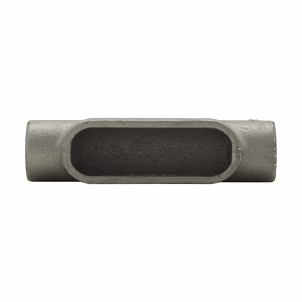 Eaton Crouse-Hinds series Condulet Form 7 conduit outlet body, Feraloy iron alloy, C shape, 3/4"
