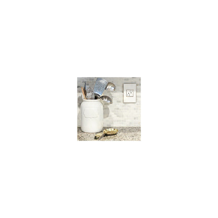 adorne® Tamper-Resistant 15A Duplex Self-Test GFCI Receptacles, White