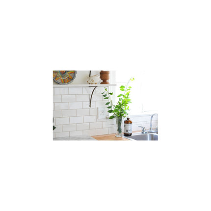 adorne® Tamper-Resistant 15A Duplex Self-Test GFCI Receptacles, White