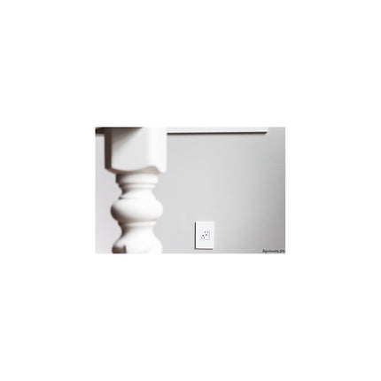 adorne® 15A Dual Tamper-Resistant Outlet, White
