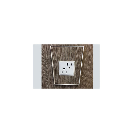 adorne® 15A Dual Tamper-Resistant Outlet, White