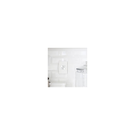 adorne® 15A Dual Tamper-Resistant Outlet, White