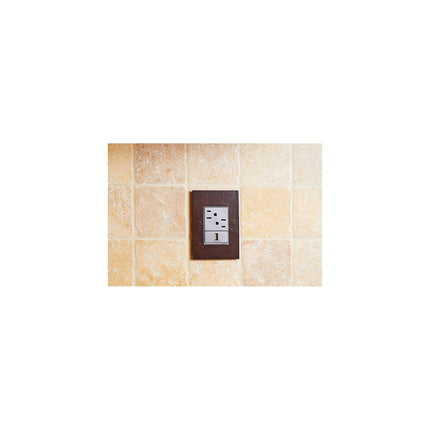 adorne® USB Outlet, Half-Size, Magnesium