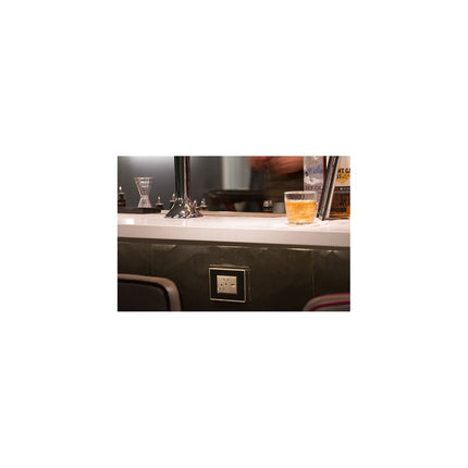 adorne® USB Outlet, Half-Size, Magnesium