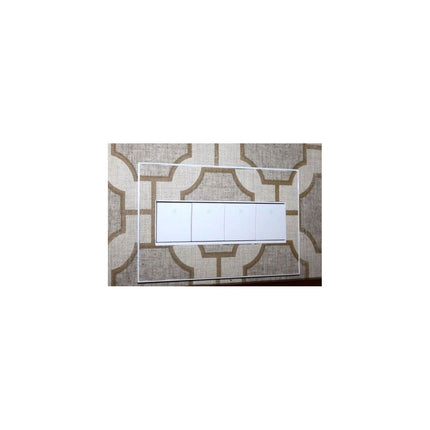 adorne® 15A Paddle Switch, White, with Microban®