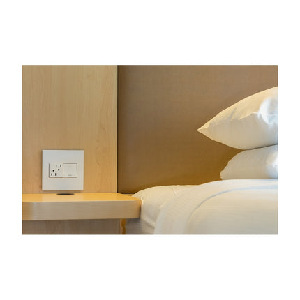 adorne® 15A Paddle™ Switch, Engraved - Master, Magnesium