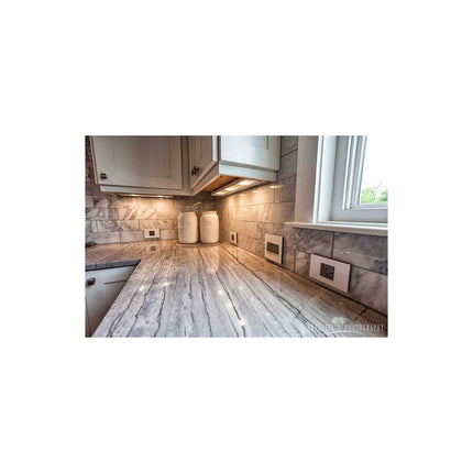 adorne® Gloss White 1-Gang Screwless Wall Plate with Microban®