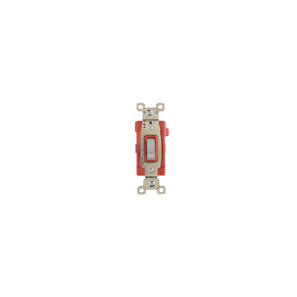PlugTail® Three-Way 20A Toggle Switch, Gray