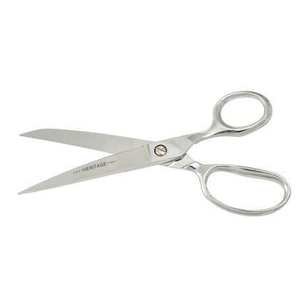 Straight Trimmer, Curved Blades, 8-Inch