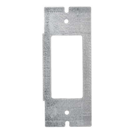 Concrete, Access, Wood Floorboxes, Recessed, 2, 4, & 6-Gang Series, Mounting Plate, 1-Gang, (1) StyleLine/Decorator Opening
