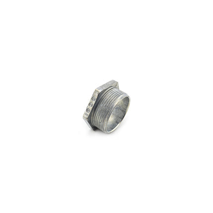 Die Cast Zinc Conduit Nipple 2-1/2", NPSM Threads