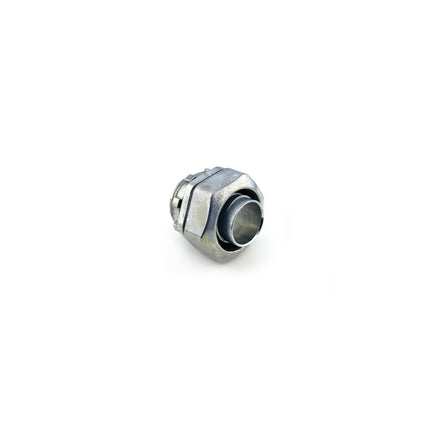 Liquid Tight Straight Connector 1", Die Cast Zinc, NPT Threads