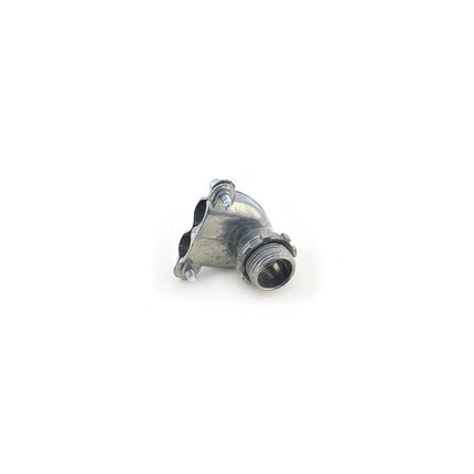 90-Degree Duplex Connector 3/8", Die Cast Zinc