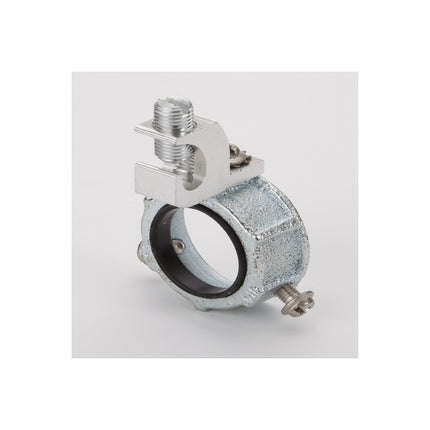 Insulated Grounding Bushing, 1-1/4", Malleable Iron with Lug