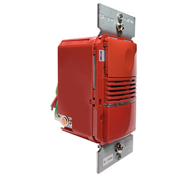 Wattstopper® Multi-Way Dual Technology Occupancy Sensor, Single-Relay, 120/277V, Red