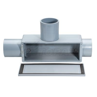 2-1/2" Schedule 40 PVC T Type Conduit Bodies