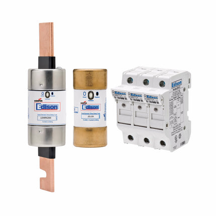 Eaton Edison series JDL fuse, Time-delay current-limiting fuse, Non-indicating, 125 A, Class J, Non-indicating, 200 kAIC, Standard, 5, 600 V