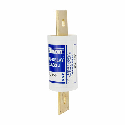Eaton Edison series JDL fuse, Time-delay current-limiting fuse, Non-indicating, 150 A, Dual, J, Non-indicating, 200 kAIC, 5, 600 V