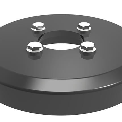 LANDSCAPE BOLLARD BASE BLED 24W RETRO KIT WITH BOLTS & SCREWS BRONZE