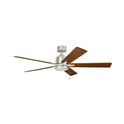 Lucian II 60" Fan in Brushed Nickel