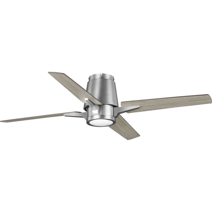 Antique nickel ceiling fan light kit.