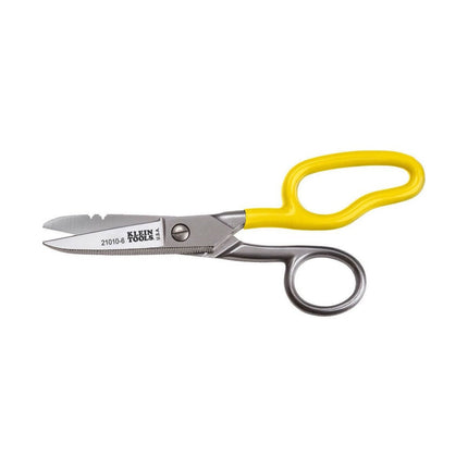 KLEIN 21010-6-SEN FREE-FALL SNIP SCRAPER FILE SERRATED BLADES