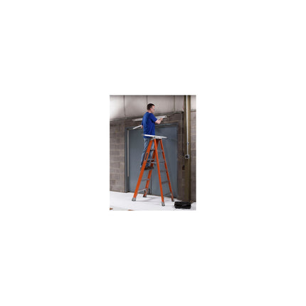 Louisville Ladder 4-Foot Fiberglass Step Ladder, Type IA, 300-pound Load Capacity, FS1504