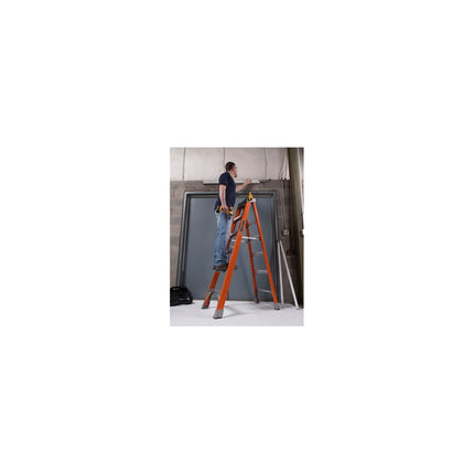 Louisville Ladder 6-Foot Fiberglass Step Ladder, Type IA, 300-pound Load Capacity, FS1506