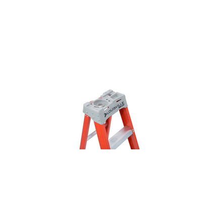 Louisville Ladder 6-Foot Fiberglass Step Ladder, Type IA, 300-pound Load Capacity, FS1506
