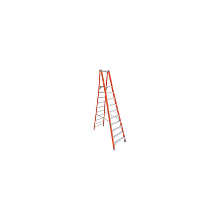 Louisville Ladder 10-Foot Fiberglass Pinnacle Pro Platform Platform Ladder, Type IA, 300-pound Load Capacity, FXP1710