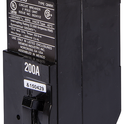 BREAKER 200A 2P 120/240V 10K QNR