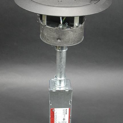 RC4 Multi-Service Poke-Thru Assembly, Gray