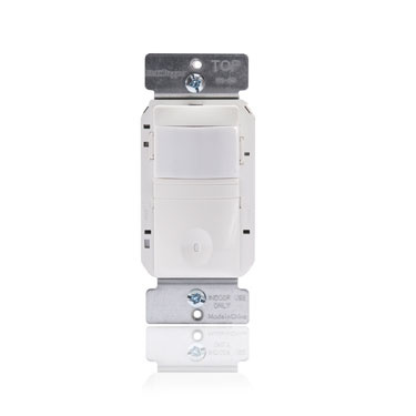 PIR Vacancy Sensor, 2-wire, White
