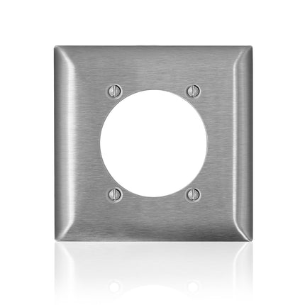 LEVITON SS701-40 SS C-SERIES 302-304 2G STD 2.465 IN OPEN WP