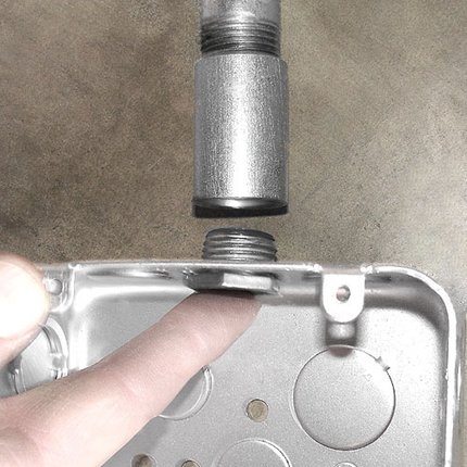 CHN-75100 - Chase Nipple w/ Extra Long 1" Thread, 3/4", 25 Pak