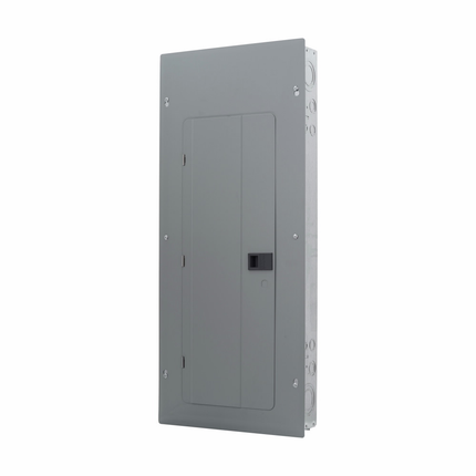 Eaton BR convertible loadcenter,Convertible,200 A,X6,Copper,Cover included,NEMA 1,Metallic,10 kAIC,CSR,Combination,60 Circuits,Single-pole,30 Spaces,Two hots, a neutral, and a ground,Single-phase,Type BR 1-inch breakers,120/240 V