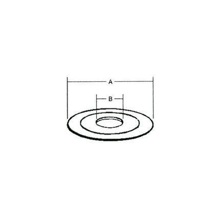 Reducing Washers 2" x 1-1/2"