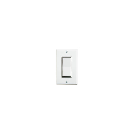 LevNet RF, Wireless Self-Powered Decora Remote Switch, Single Rocker, White, 315MHz, EnOcean, Title 24 compliant, ASHRAE 90.1 compliant